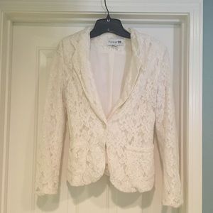 Ivory lace jacket
